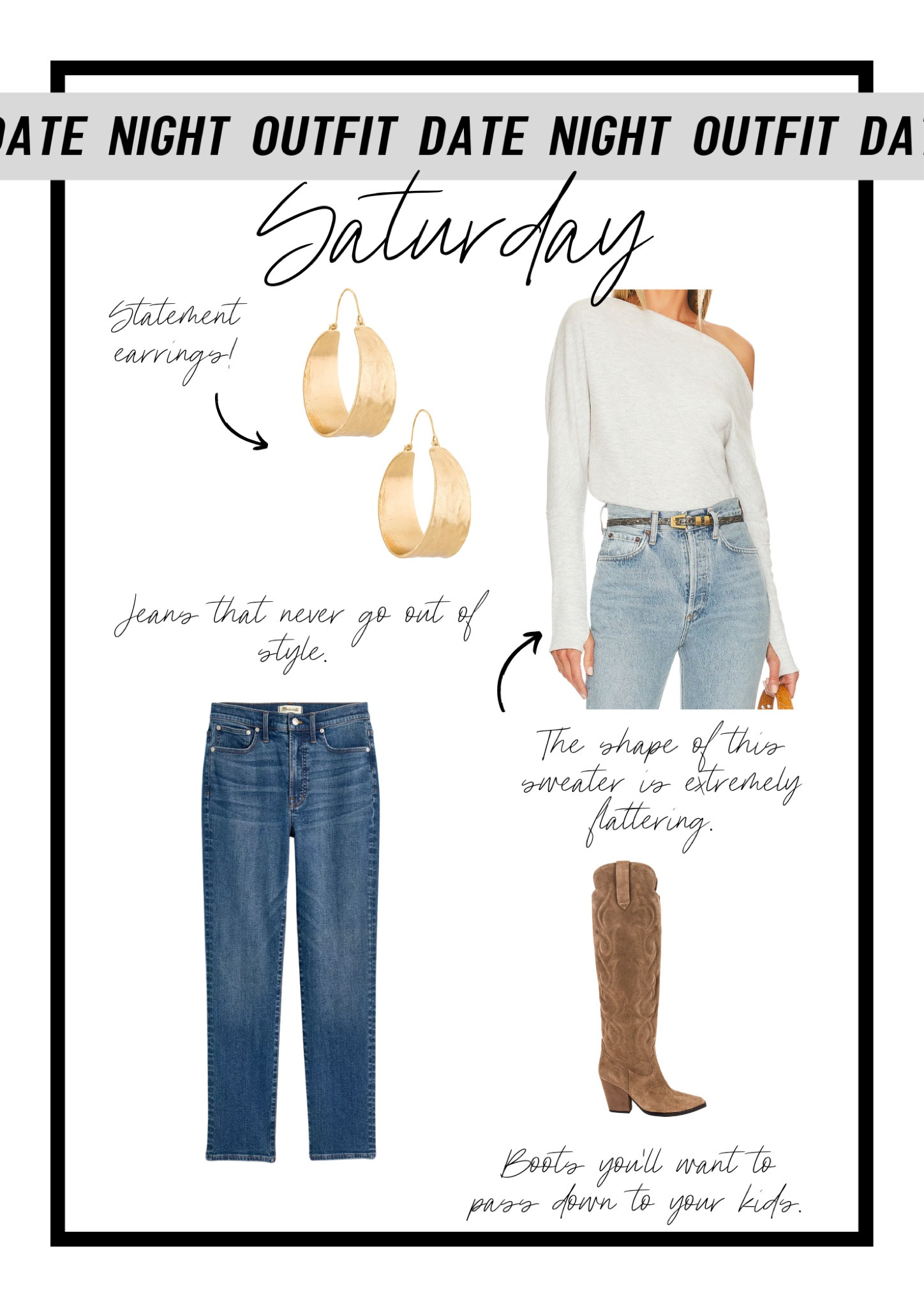 Saturday night outfit. Date night outfit. Free people  

#LTKstyletip