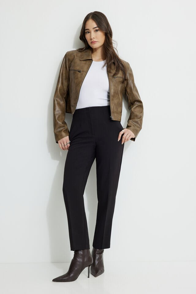 Emily Tailored Slim Ankle Pants | Dynamite Clothing