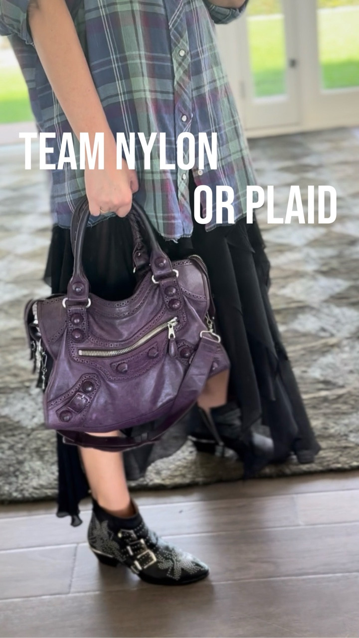 Team Nylon or Team Plaid?