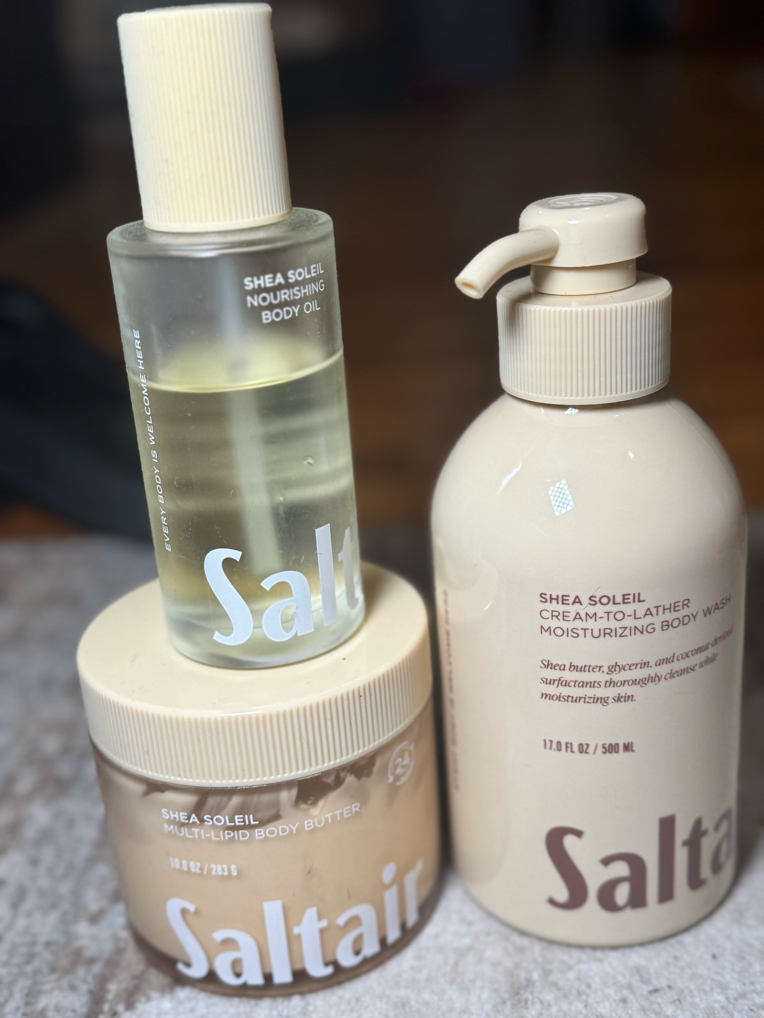 New Shea Soleil scent from saltair. The perfect notes of shea butter and coconut

#LTKselfcare #LTKBeauty