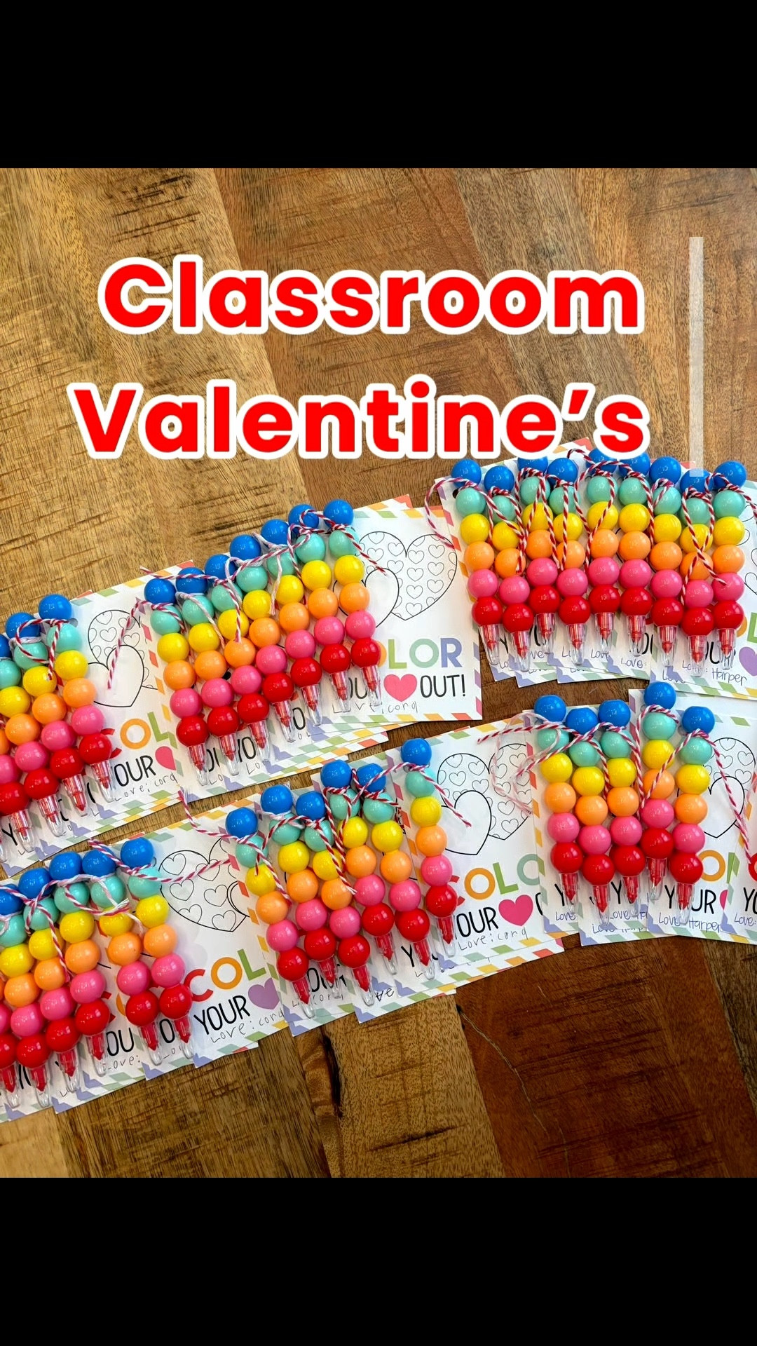 ❣️Classroom Valentine’s idea❣️
This is what my girls chose to do for their classmates this year. A cute coloring sheet with stackable crayons! Darling AND affordable!
Links are in my bio🖍️

#LTKValentine