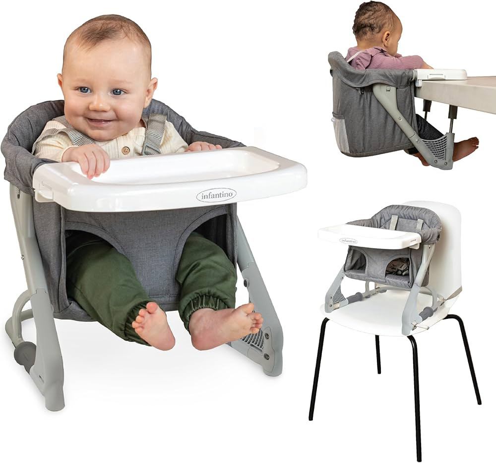 Infantino The Ultimate Travel Booster, Versatile and Travel-Friendly Booster, High Chair and Seat... | Amazon (US)