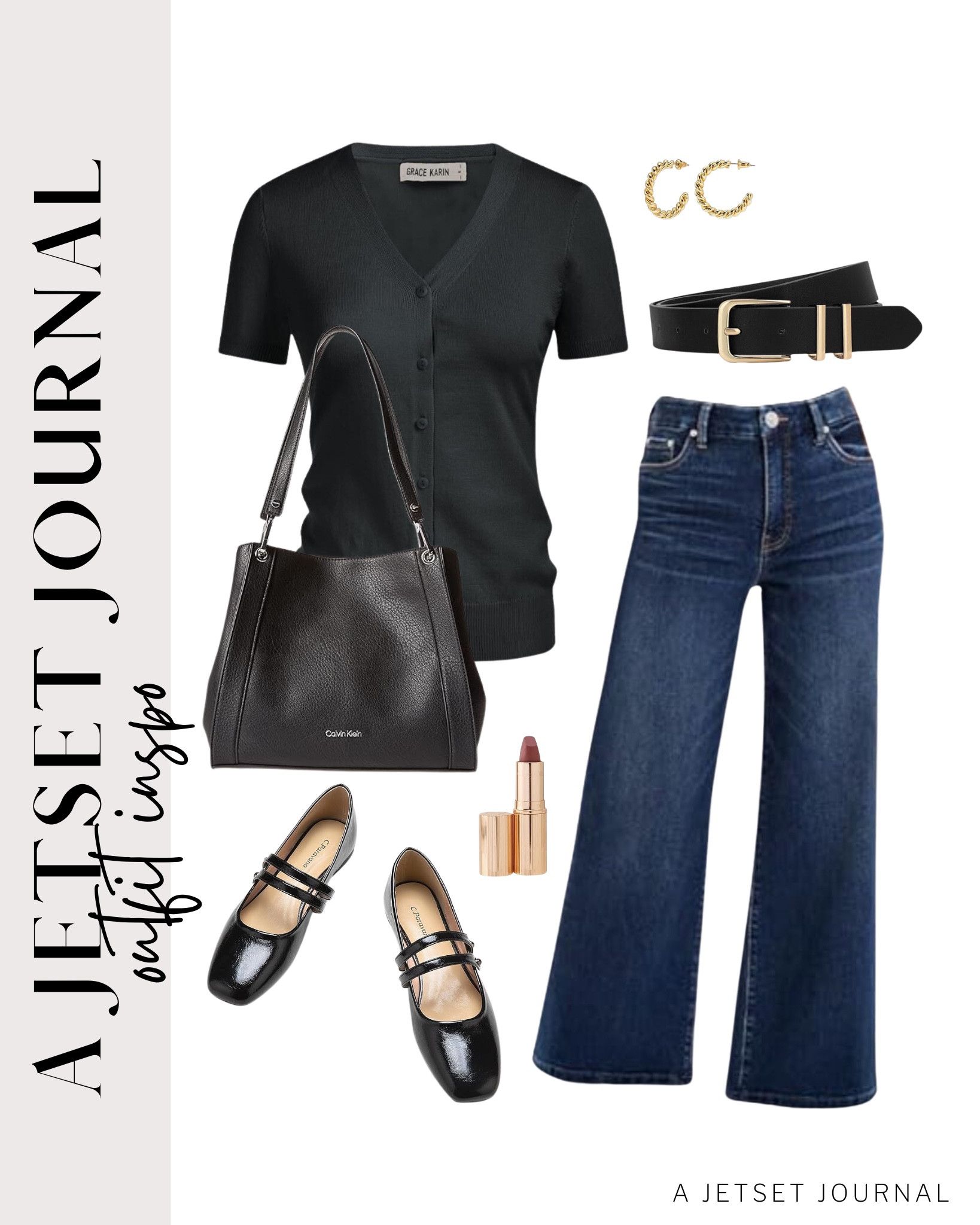 How cute is this dressy outfit idea? I love it with this cute handbag and flats!

vacation look, airport outfit, dressy look, amazon favorite, affordable finds, amazon fashion, beauty favorite, dainty gold, functional bag, fall outfit, transitional style

#LTKSeasonal #LTKStyleTip #LTKU