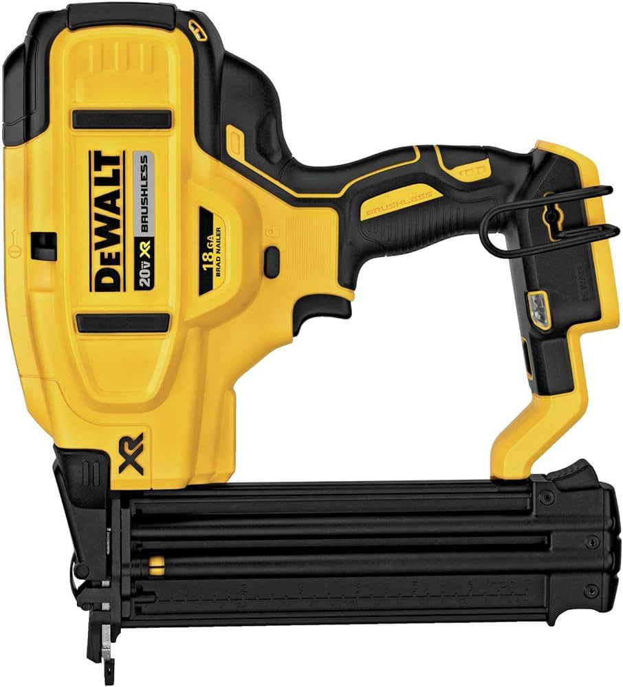 DEWALT DCN680B 20V MAX* XR® 18 GA Cordless Brad Nailer (Tool Only) | Amazon (US)