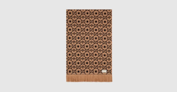 GG pattern throw blanket | Gucci (CA)