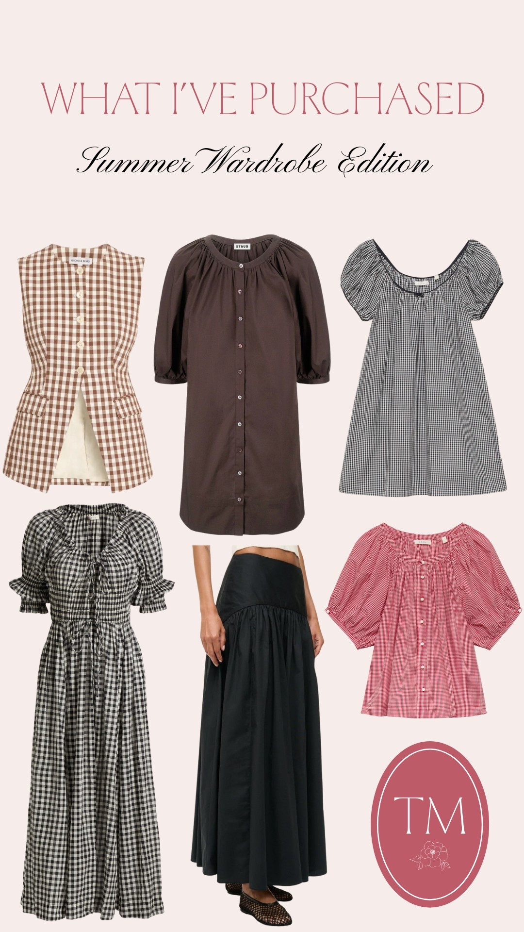 What I’ve purchased and loved summer edition 🤍 safe to say I am loving the gingham this summer. All items I would purchase time and time again. Linking exact and similar items for the ones sold out 

#LTKSaleAlert #LTKFindsUnder100 #LTKStyleTip