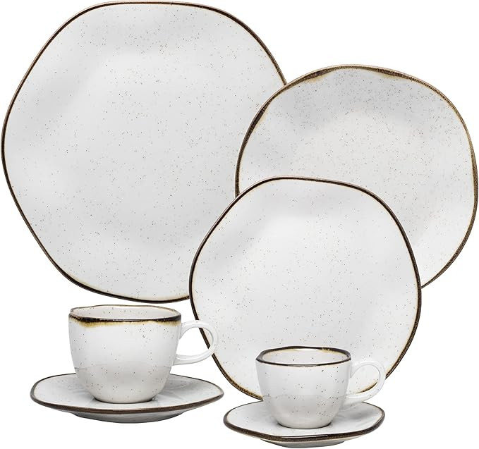 Aparelho de Jantar, Chá e Cafezinho 42 peças Ryo Maresias TB | Amazon (BR)