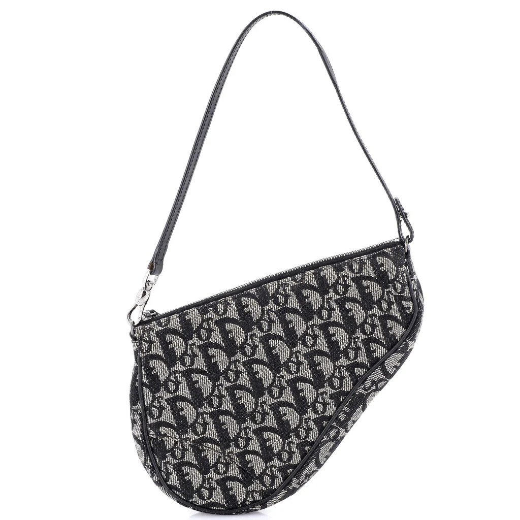 Vintage Saddle Bag Diorissimo Canvas Mini | Rebag