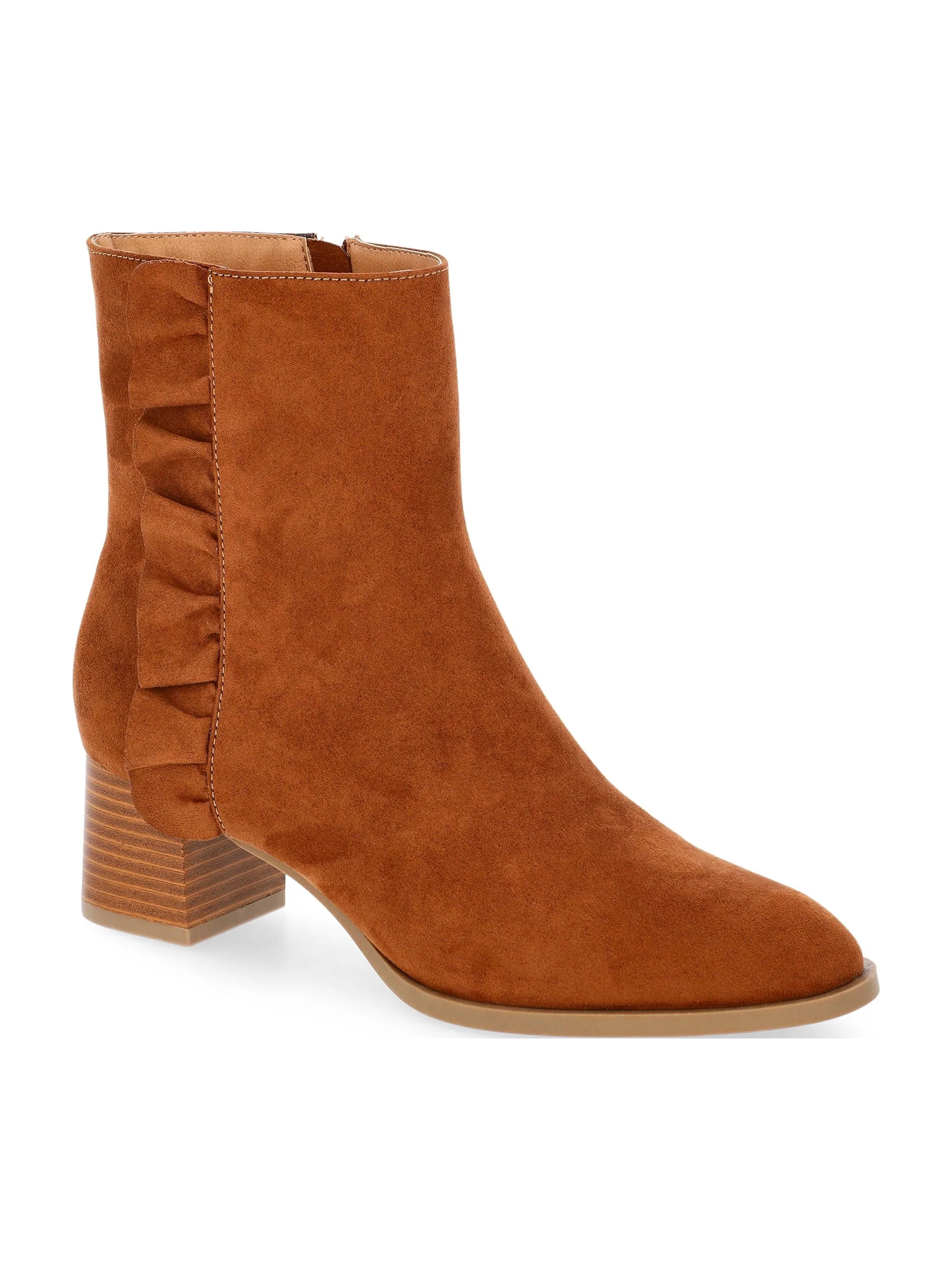 Time and Tru Women's Ruffle Boot | Walmart (US)