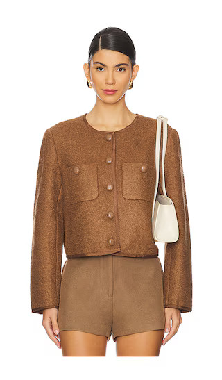 Calliope Jacket in Nutmeg | Revolve Clothing (Global)