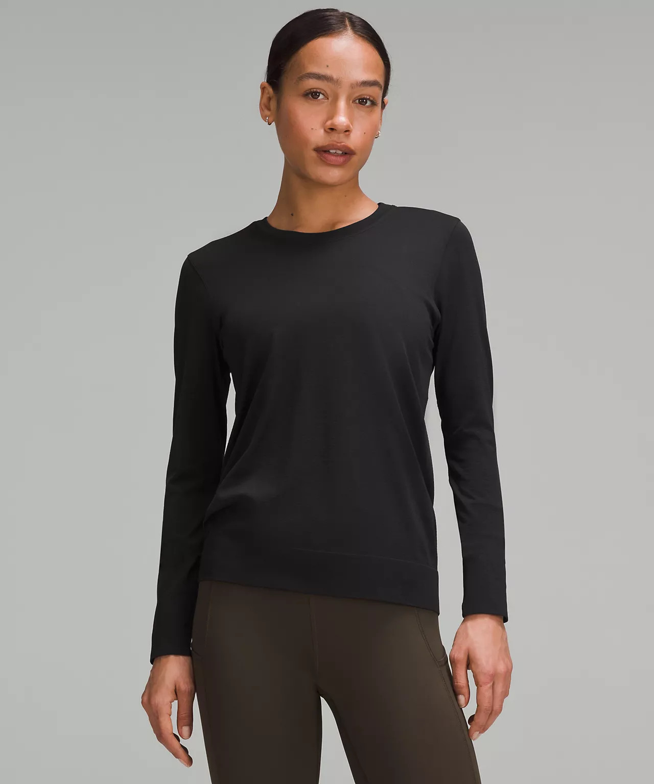 Swiftly Relaxed Long-Sleeve Shirt *Hip Length | Women's Long Sleeve Shirts | lululemon | Lululemon (US)