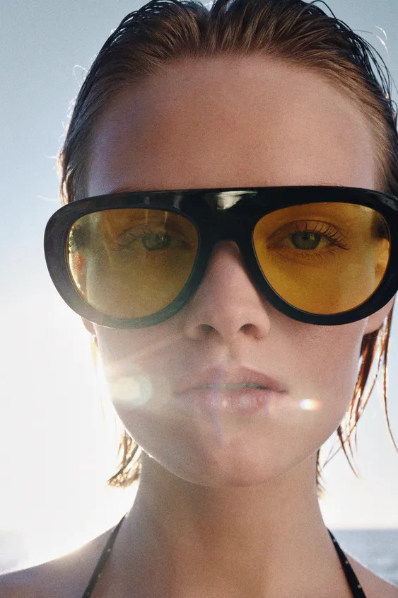 MAXI SHIELD SUNGLASSES | Zara US