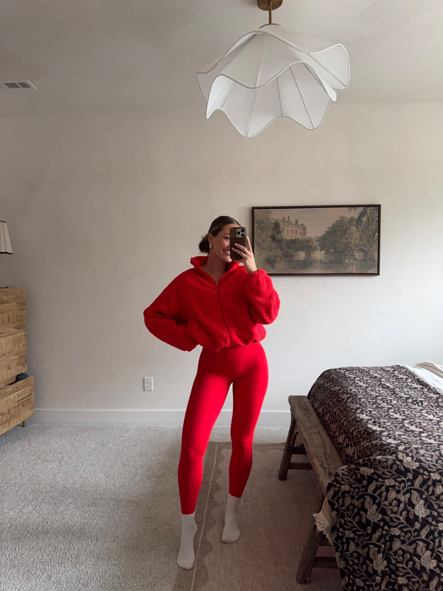 Such a cute workout set from aerie! Size L in the leggings, tank top & M in the jacket! 

#LTKGiftGuide #LTKHoliday #LTKFindsUnder100