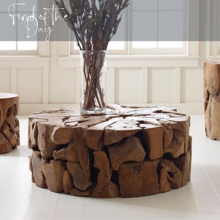 Does your living room need a “woah factor”? This solid teak coffee table will do just that! Effortlessly add warmth and texture into your home with this coffee table  

#LTKFind #LTKhome #LTKfamily