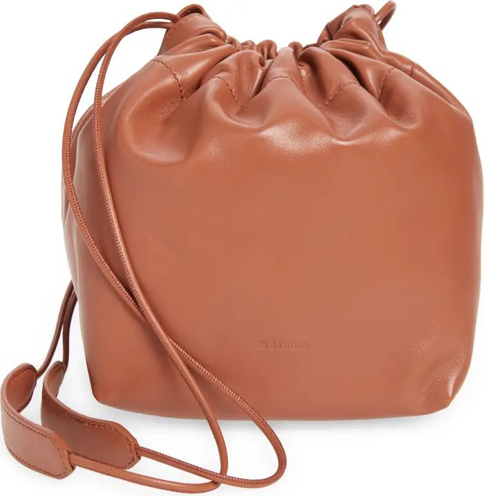 Drawstring Leather Shoulder Bag | Nordstrom