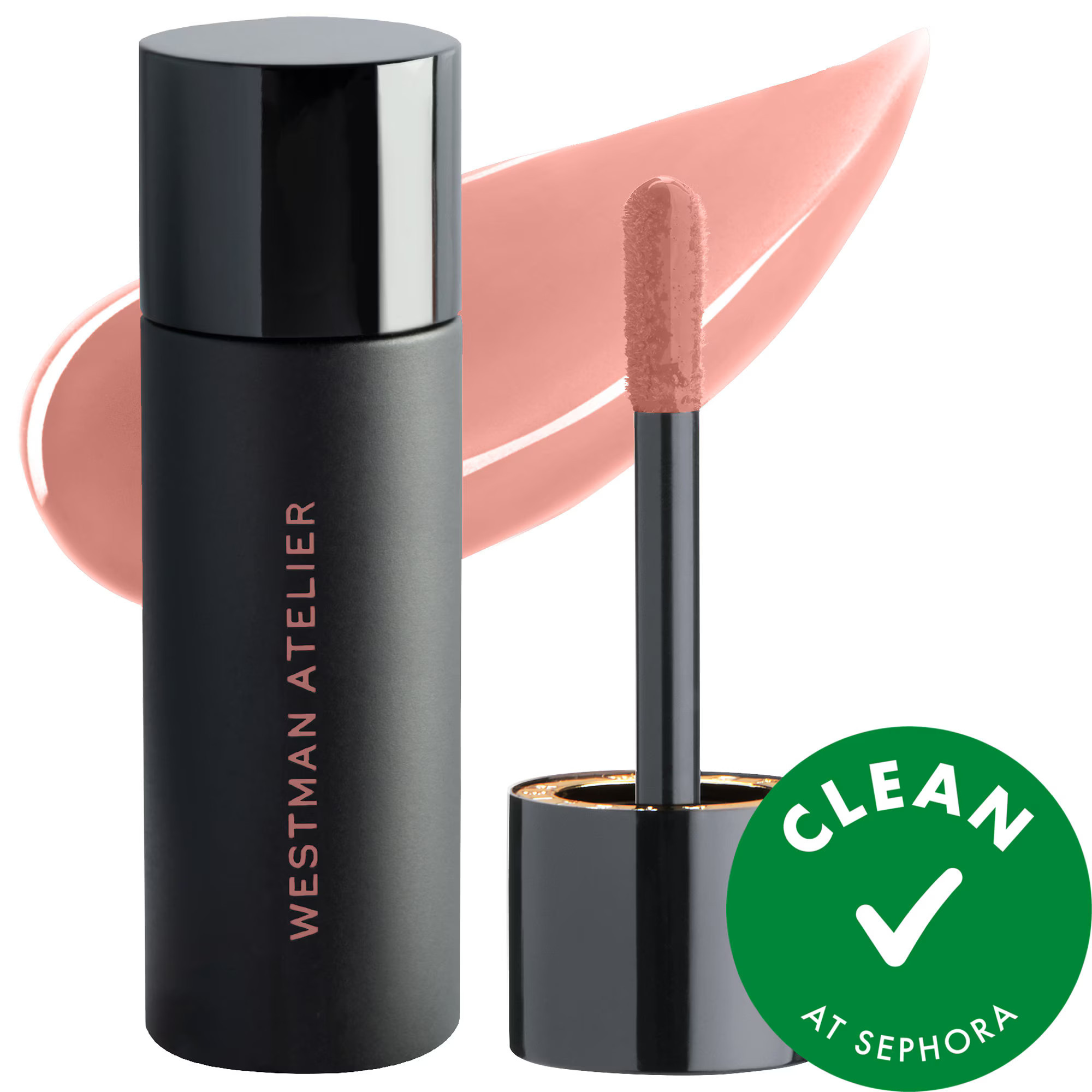 Westman Atelier Squeaky Clean Liquid Lip Hydrating Lip Balm Nana 0.21 oz/ 6.5 mL | Sephora (US)