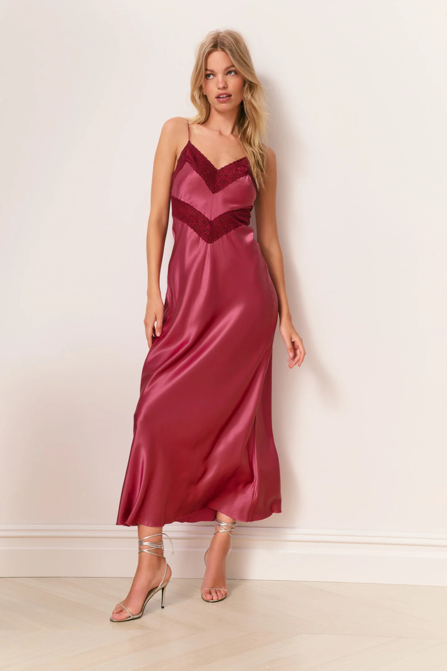 Serita Silk Maxi Dress | LoveShackFancy