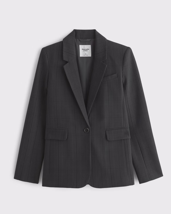 Women's Classic Suiting Blazer | Women's Coats & Jackets | Abercrombie.com | Abercrombie & Fitch (US)