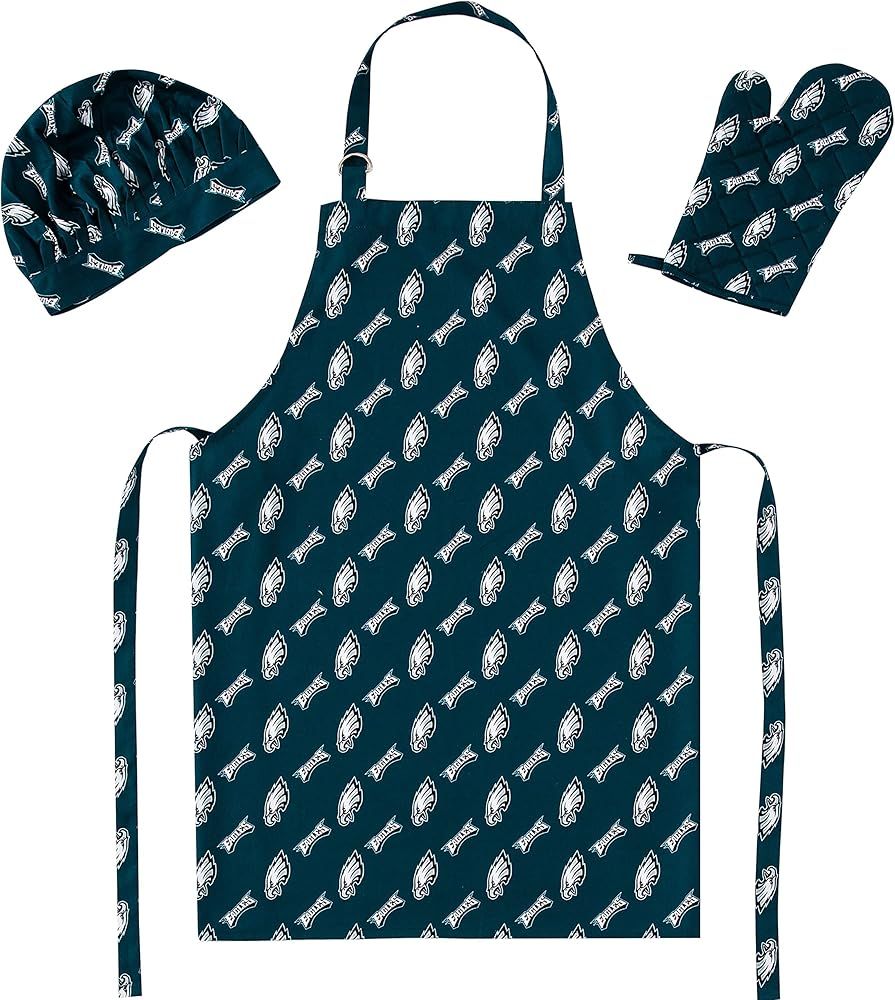 The Northwest Company NFL Unisex-Adult 3-Piece Apron, Oven Mitt and Chef Hat Set | Amazon (US)