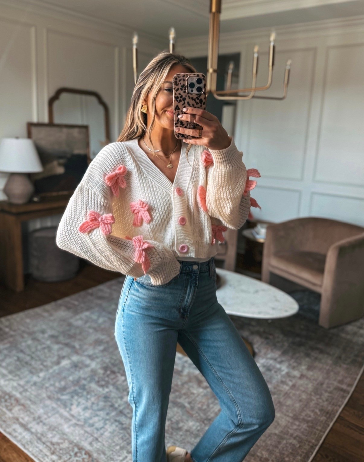 How cute is this cardigan with the bows!!! Perfect for Valentine’s Day! 

#LTKTall #LTKmomlife #LTKootd