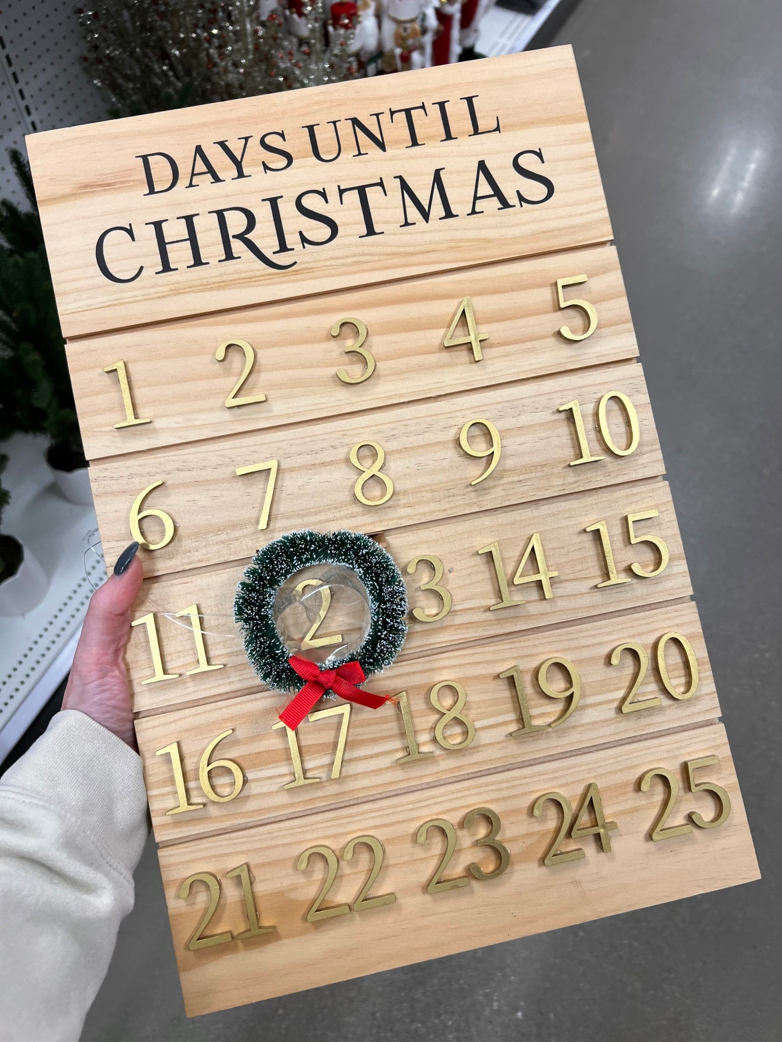 I think I’m gonna have to head back to Target to snag this Christmas countdown bChristmas

#LTKHome #LTKHoliday #LTKSeasonal