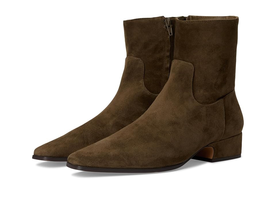 Steve Madden Dusty Women's Shoes Olive Suede: 5.5 M, Leather | Zappos