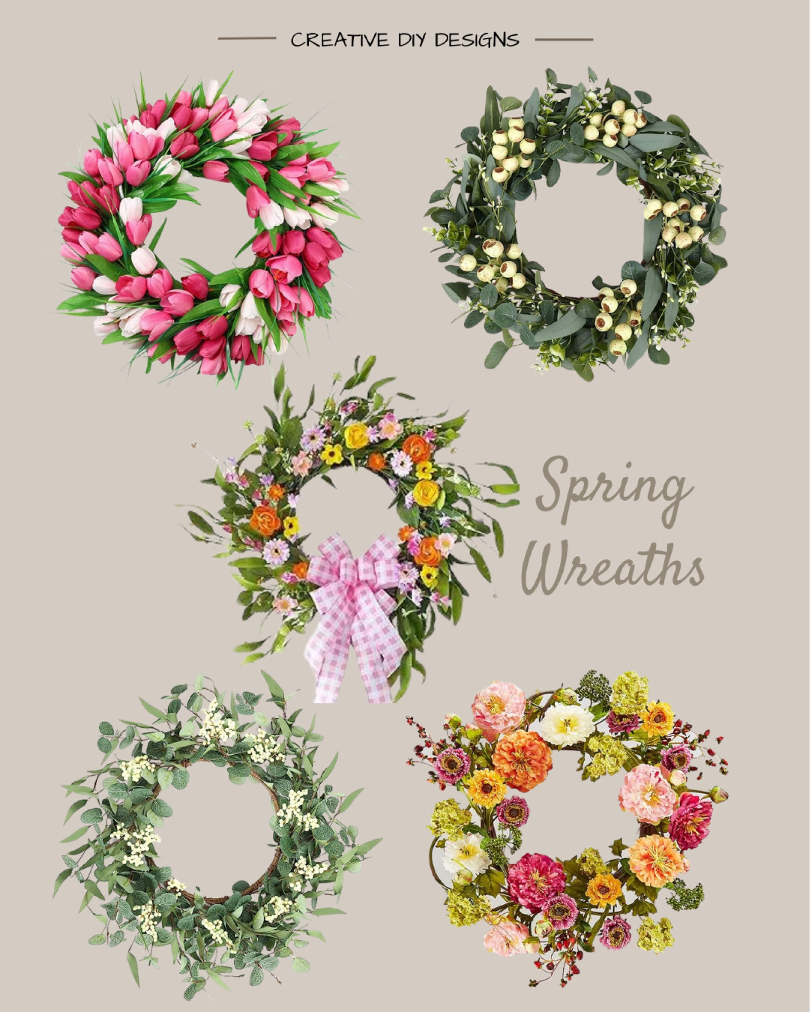 Spring wreath. Spring decor. Spring front door decor. Wreath. Tulip wreath. Front door wreath.

#LTKhome #LTKstyletip #LTKSeasonal
