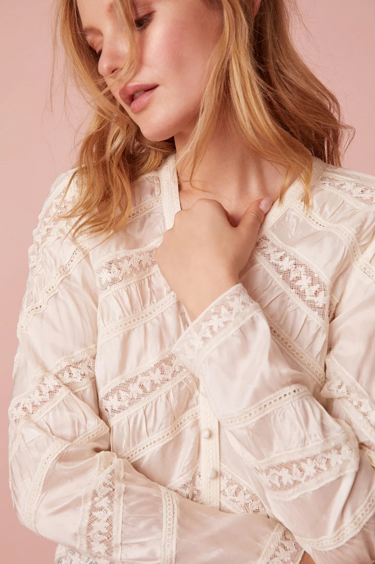 Ronda Cotton Top | LoveShackFancy