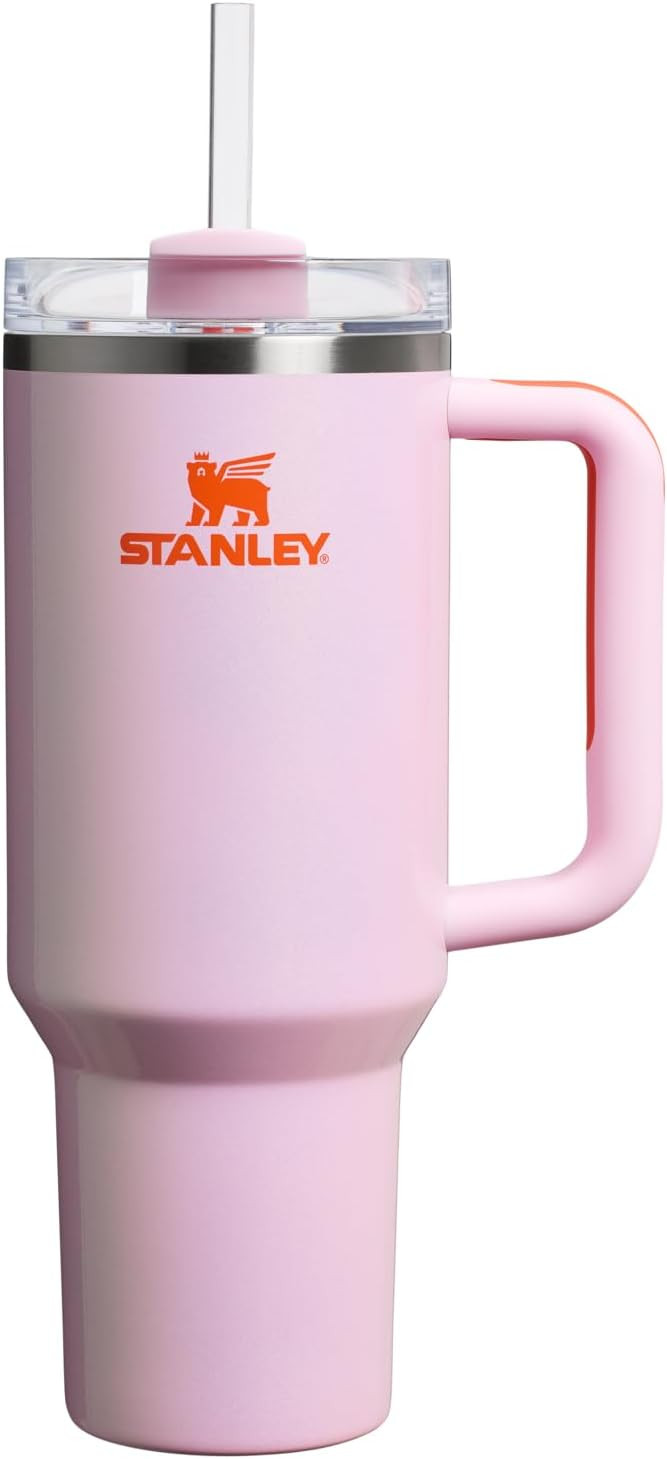 Stanley Quencher H2.0 Tumbler with Handle and Straw 40 oz | Flowstate 3-Position Lid | Cup Holder... | Amazon (US)