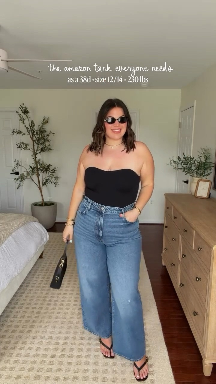 The Amazon bra free tank everyone needs!!

Tops- size xl
Jeans- size 14L

#LTKgrwm #LTKSeasonal #LTKMidsize