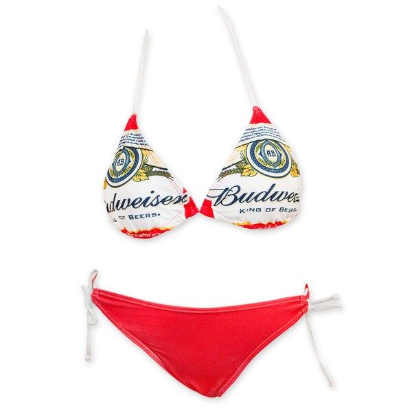 Budweiser Label Red Bikini | Bed Bath & Beyond