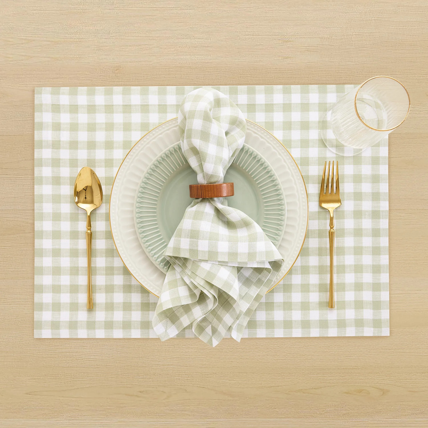 Gingham Napkins | Solino Home