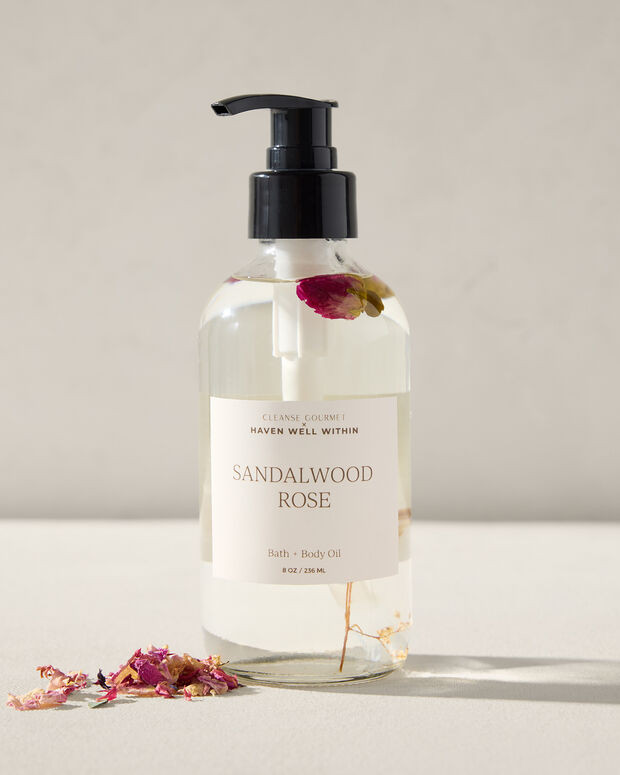 Cleanse Gourmet x Haven Well Within Bath + Body Oil | Haven Well Within