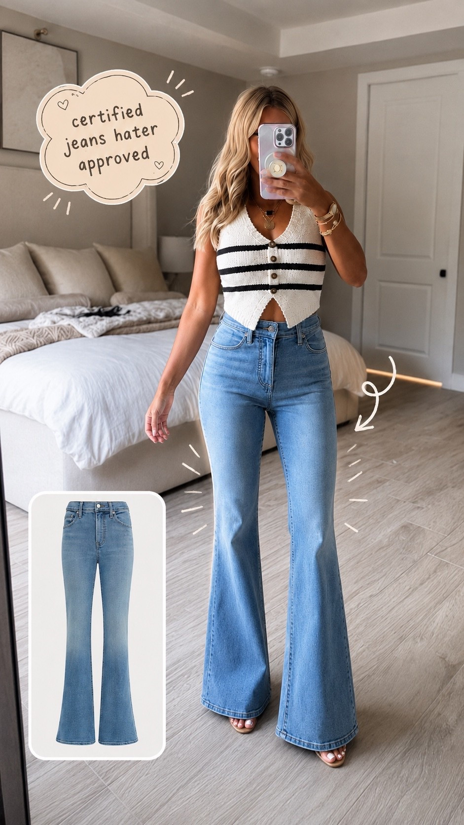 As a jeans hater I can tell you these are worth every penny $$ 

They’re flattering, stretchy and so comfy! They’re on sale today too! I wear a 4S

#LTKootd #LTKgrwm #LTKSaleAlert