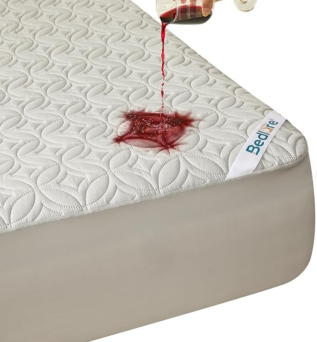 BEDLORE Waterproof Mattress Protector, King Size Mattress Pad with Deep Pocket 6"-18" Depth, Soft... | Amazon (US)
