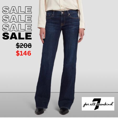 7 for All Man Kind Jean Sale — the best boot cut jeans are only $146 

Dark wash jeans, seven for all man kind, boot cut jeans, denim, jeans sale

#LTKsalealert #LTKtravel #LTKstyletip