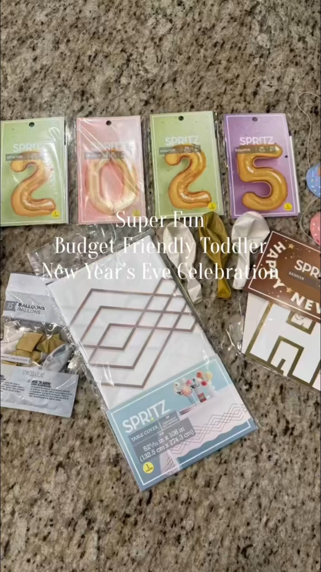 Easy target New Year's Eve toddler party list. We always do a toddler fall drop for the kids on New Year's Eve day! 

#LTKKids #LTKHome #LTKmomlife