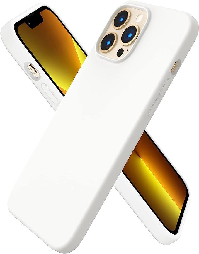 ORNARTO Compatible with iPhone 13 Pro Max Case 6.7", Slim Liquid Silicone 3 Layers Full Covered S... | Amazon (UK)