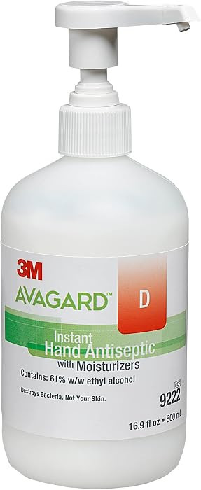 Avagard D 3M Healthcare Sanitizer Hand Gel with Moisturizer, 16.9 Fluid Ounce, White (9222) | Amazon (US)