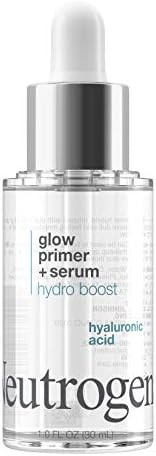 Neutrogena Hydro Boost Glow Booster Primer & Serum, Hydrating & Moisturizing Face Serum-to-Primer... | Amazon (US)