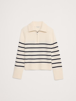 Cashmere Half-Zip Sweater | Banana Republic (US)