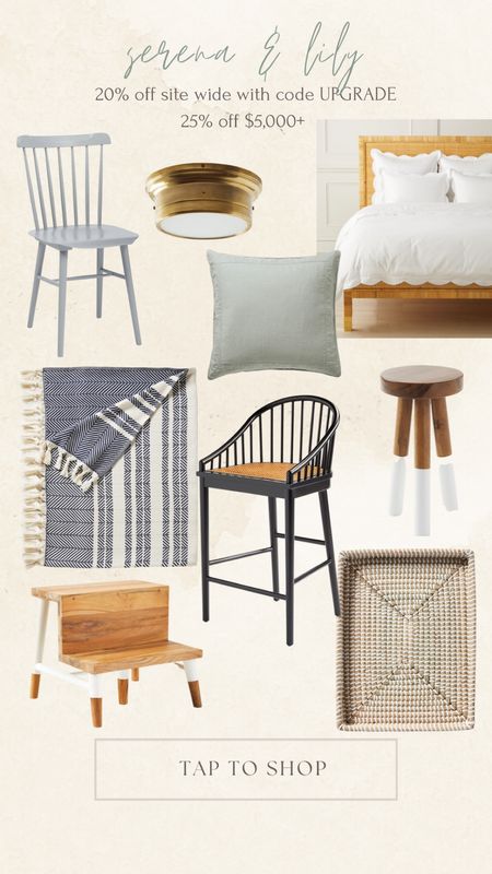 My favorites from Serena and Lily. 20% off site wide with code UPGRADE!


#LTKhome #LTKsalealert #LTKFind