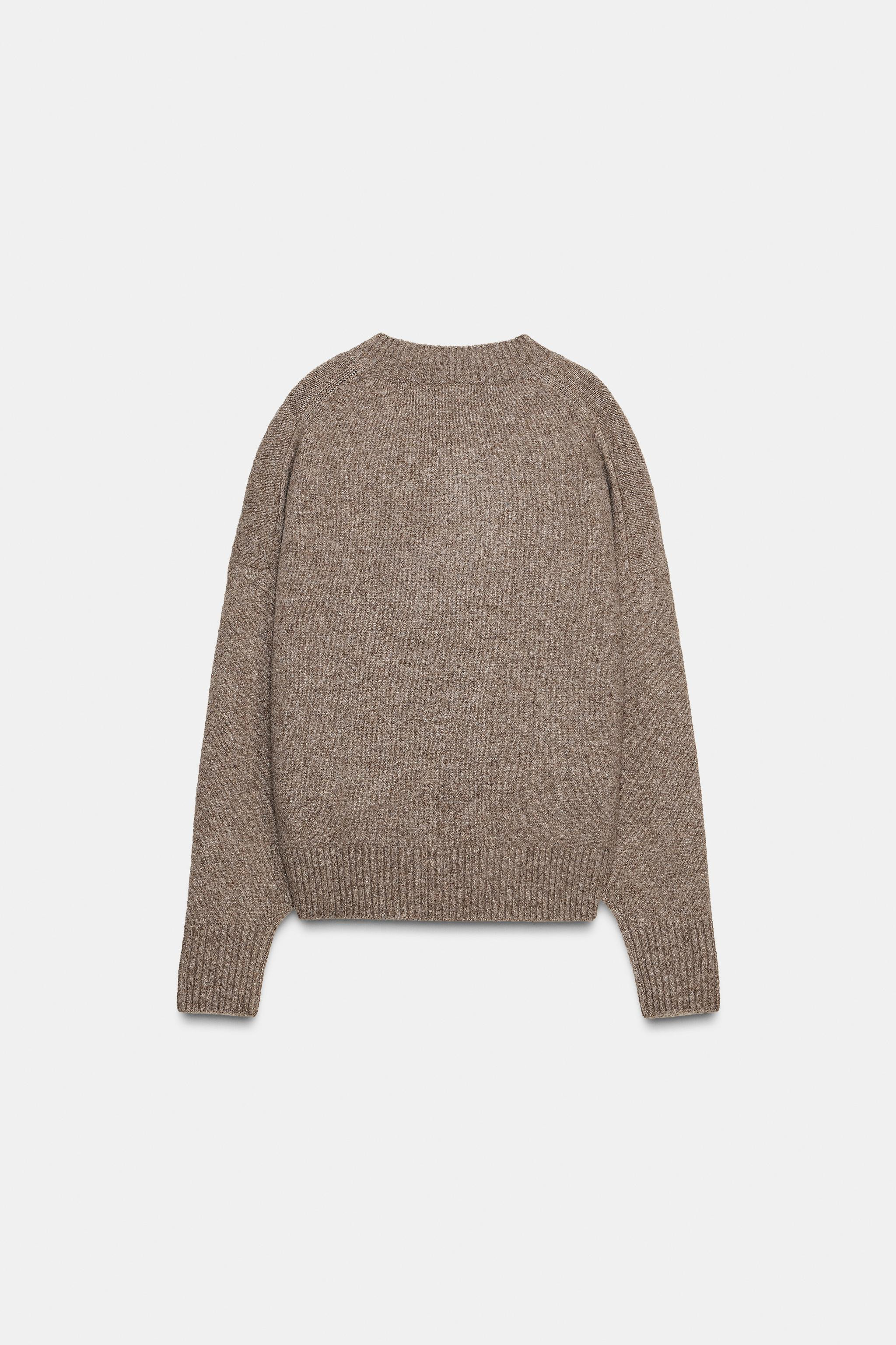 SOFT KNIT V-NECK SWEATER | Zara US
