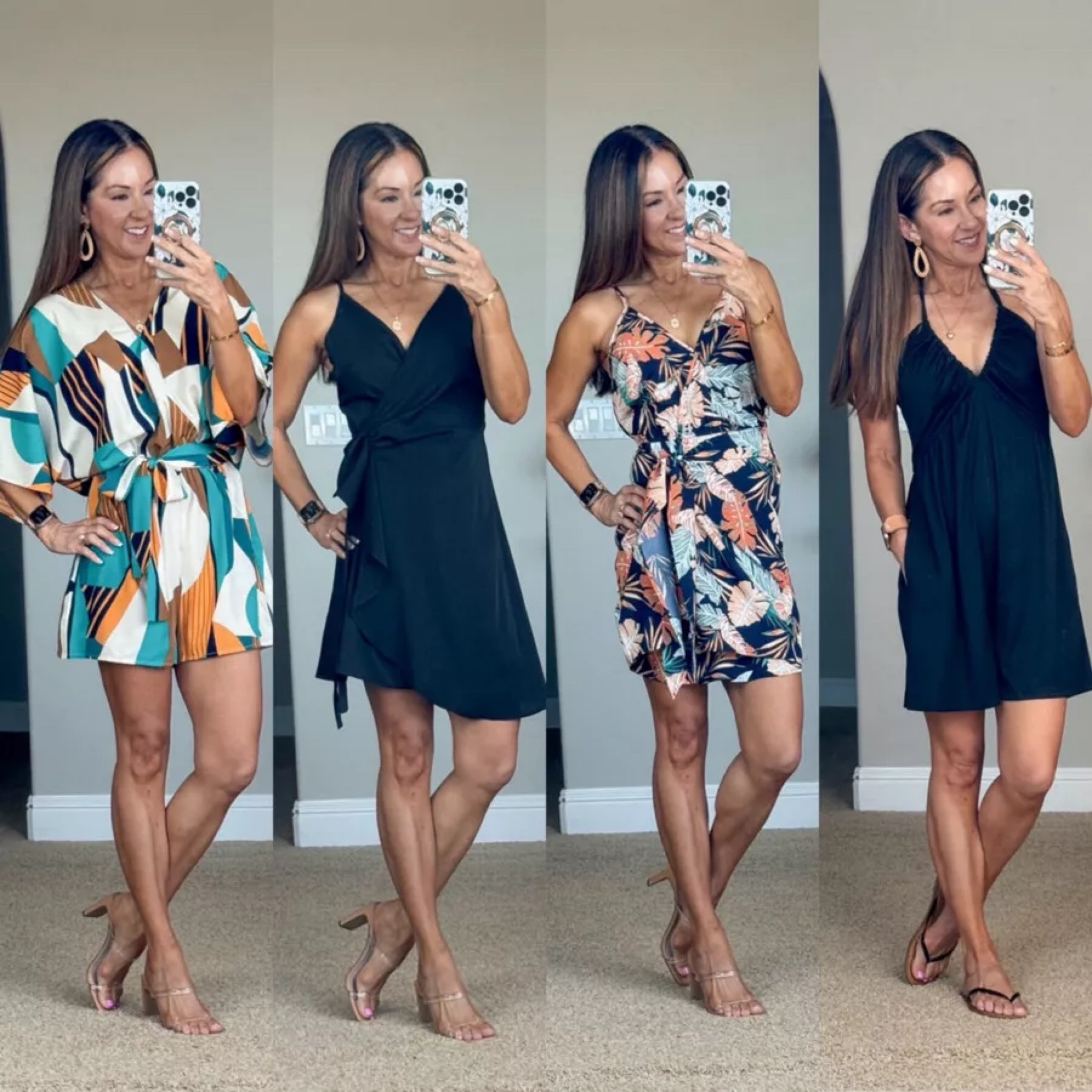 Summer Dresses

Date Night Inspo Use code HOLLYS15 for 15% off orders $65+ or HOLLYS20 for 20% off orders $109+ I am wearing size XS in all styles - TTS! Date night outfit resort wear resort style summer vacation summer style mini dress little black dress heels romper EverydayHolly 

#LTKfindsunder100 #LTKstyletip #LTKfindsunder50