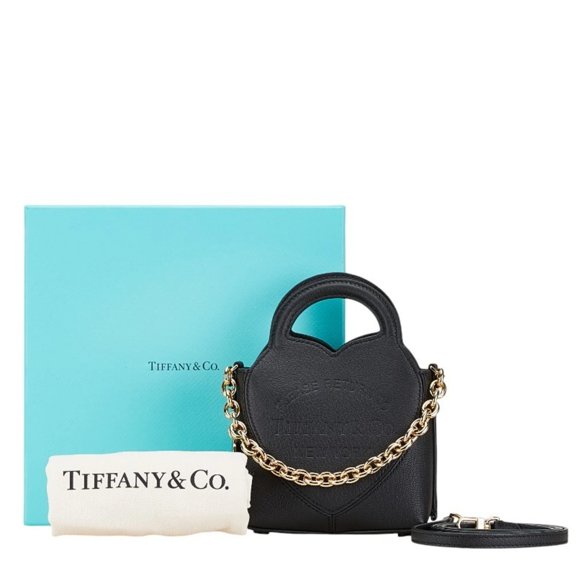 Tiffany Leather Handbag Shoulder Bag (Pre-Owned) | Shop Simon