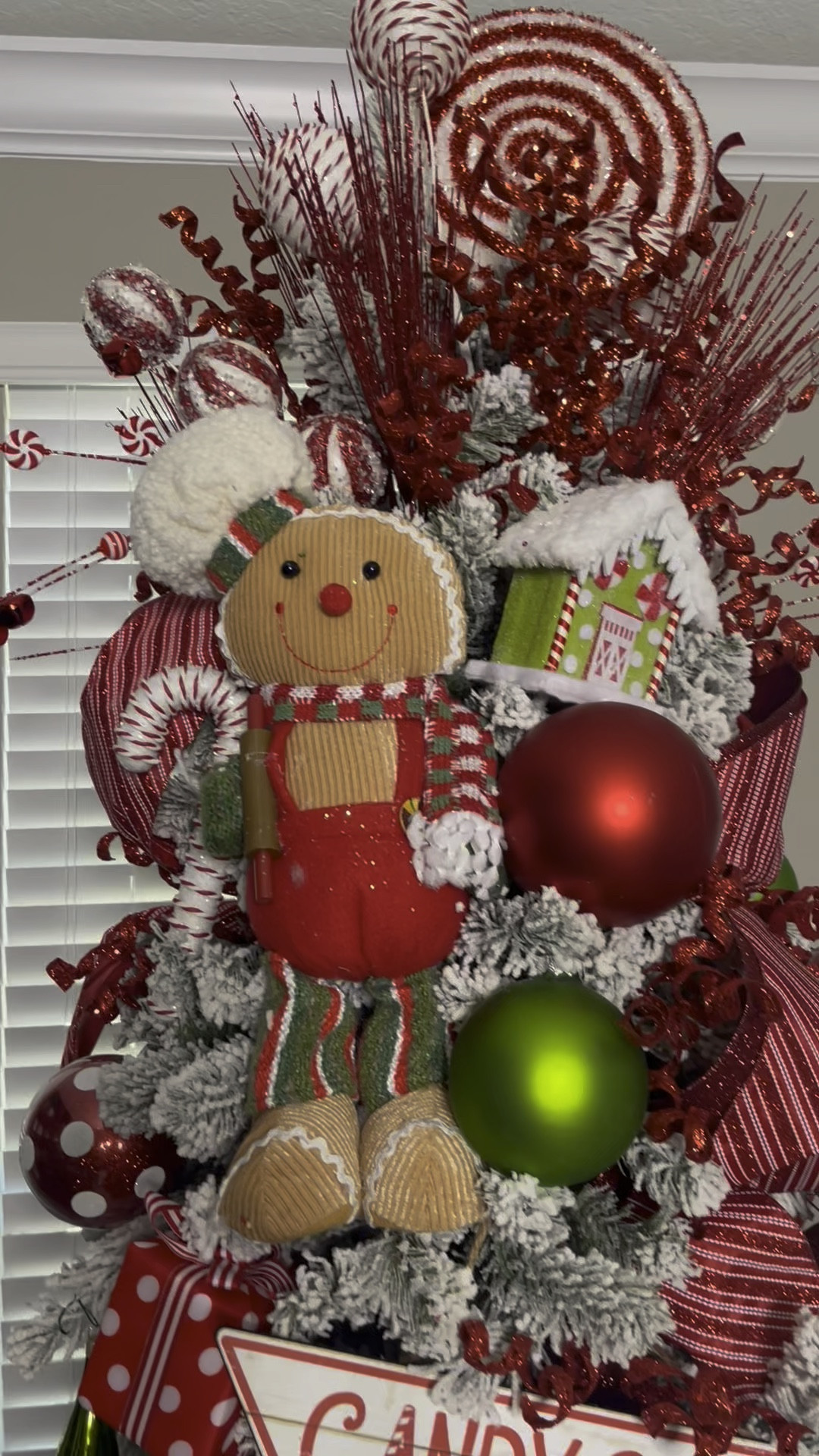 The Peppermint Gingerbread Tree! 🍬🎄 This whimsical design blends the sweetness of peppermint candy with the cozy charm of gingerbread cookies. Dressed in swirls of red and white, adorned with gingerbread people and festive candy decor , it’s the perfect tree design to bring joy and nostalgia to your holiday decor. ✨ #PeppermintTree #GingerbreadChristmas #HolidayDesign #ChristmasTreeDecor #HolidayMagic"

#LTKHome #LTKSeasonal #LTKKids