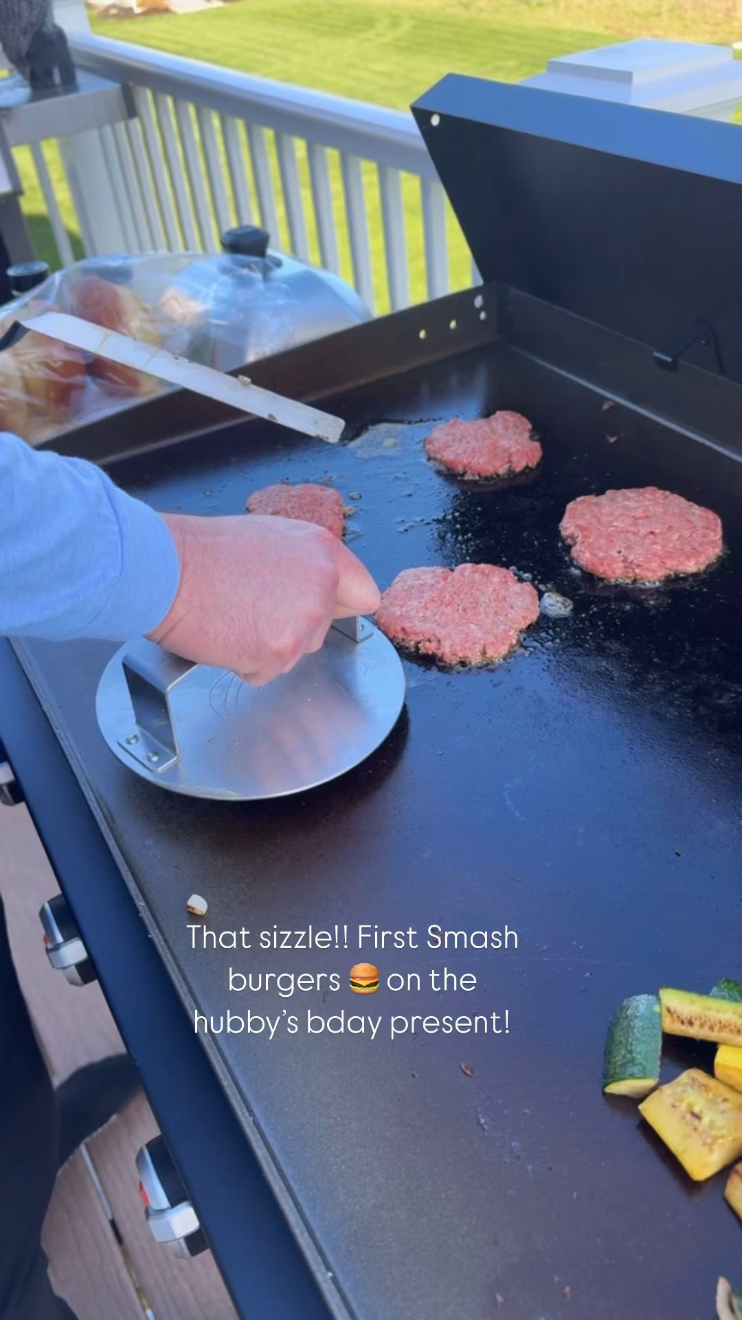 Playing with his new birthday present!! The Blackstone! 

#LTKGiftGuide #LTKFamily