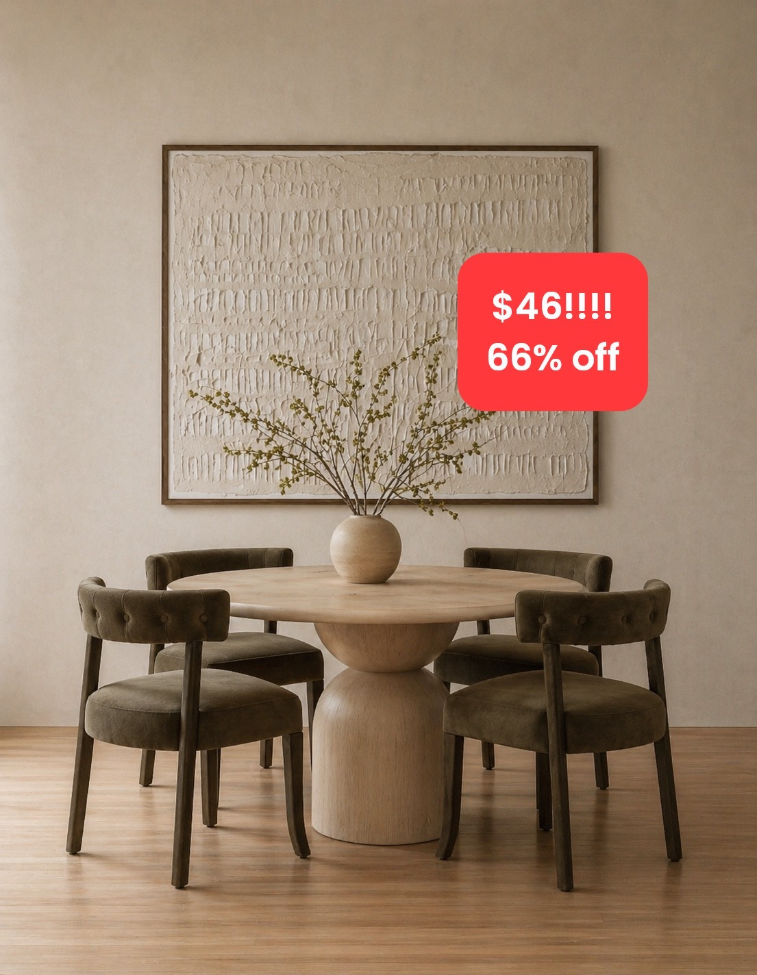 These dining chairs are giving major lulu & Georgia vibes and are only $46 each 😍🤯🚨🚨🚨 was $270 for the set!!!!

#LTKHome #LTKSaleAlert