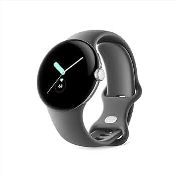 Google Pixel - Android Smartwatch with Fitbit Activity Tracking - Heart Rate Tracking Watch - Pol... | Amazon (US)