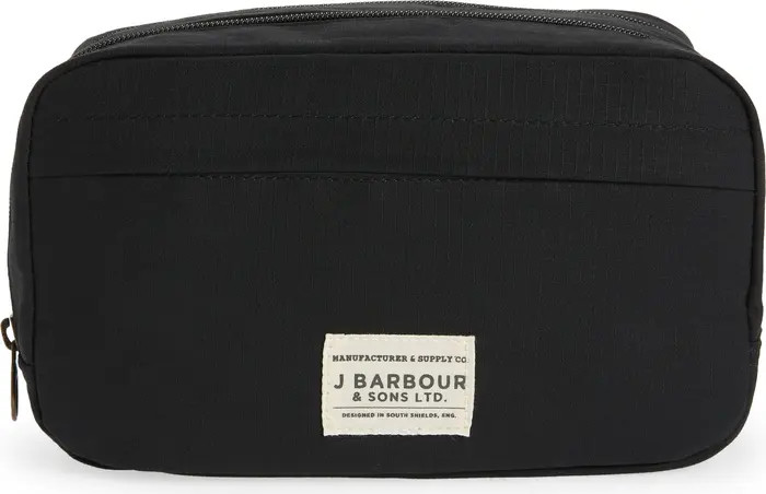 Barbour Double Zip Washbag | Nordstrom | Nordstrom